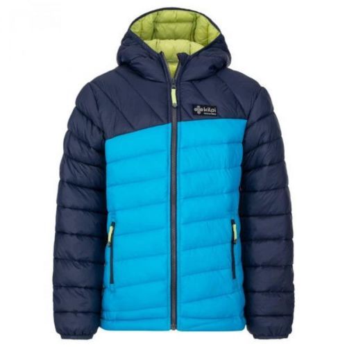 Kilpi quilted winter jacket for boys REBEKI-JB BLUE