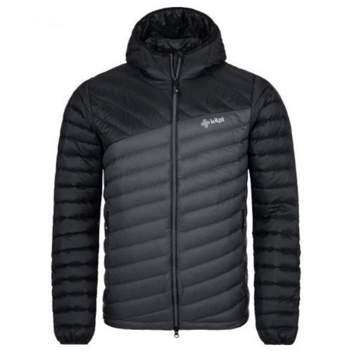 Men's down jacket Kilpi PYRAMIDEN-M BLACK
