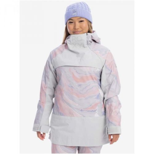 Light Purple Women's Patterned Winter Jacket Roxy Chloe Kim - Women