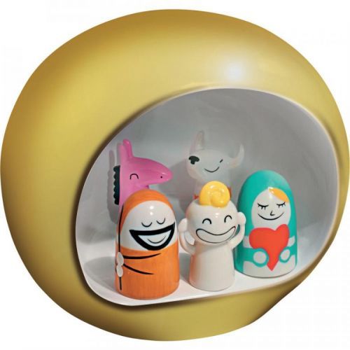 Vianočná figúrka PRESEPE Alessi zlatá