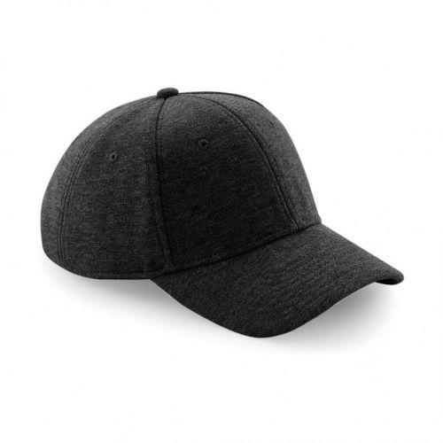 Šiltovka Beechfield Jersey Athleisure Baseball - tmavo sivá
