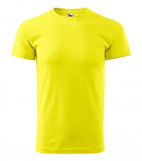 Triko pánske Malfini Basic - svetlo žlté, S