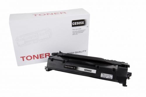 HP kompatibilná tonerová náplň CE505X / CF280X, 3480B002, 2617B002, CRG719H, CRG720, 6500 listov, čierna