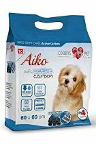 Plienky pre psov Aiko Soft Care ActivCarbon 60x60cm 10ks