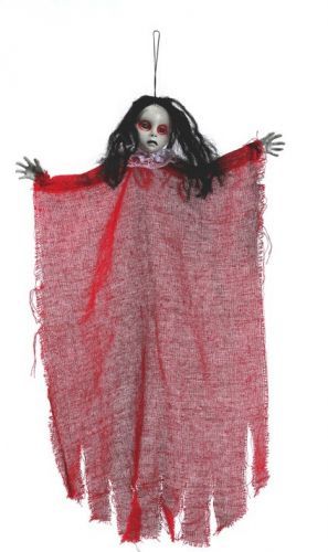 Guirca Visiaca dekorácia - Červená bábika 60 cm