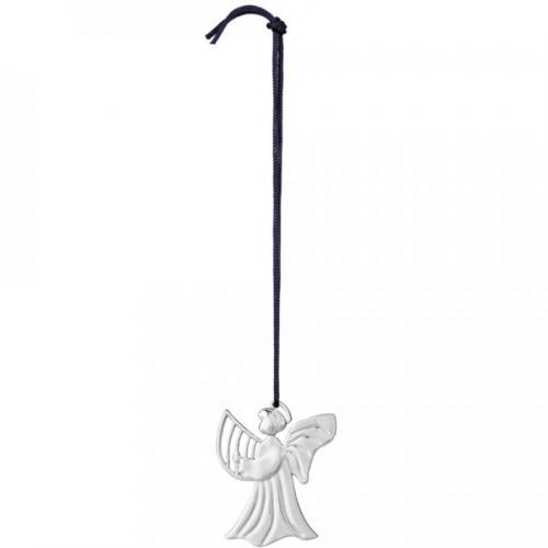 Vianočná ozdoba na stromček HARP ANGEL Rosendahl 7 cm strieborná