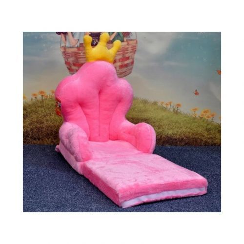 DR Detská rozkladacia pohovka - Koruna Ružová