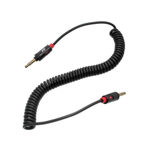 AUX kábel 2x3.5mm, čierny