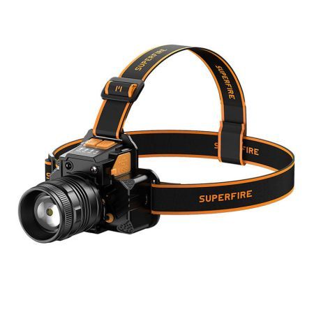 Supfire HL58 čelovka 350lm, čierna (HL58)