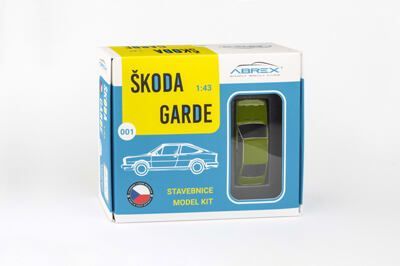 Škoda Garde (1982) 1:43 - Zelená Olivová - Stavebnice