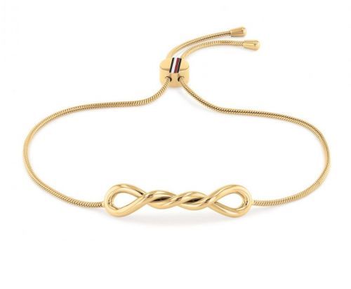 Tommy Hilfiger Elegantný pozlátený náramok Twist 2780712