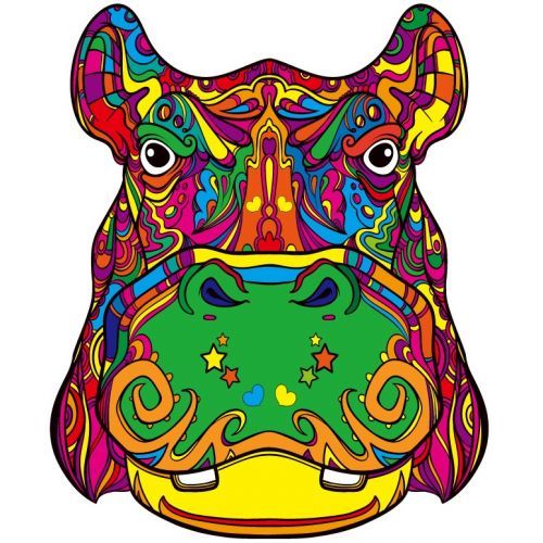 Drevené puzzle-Hippocampus/S KP21954