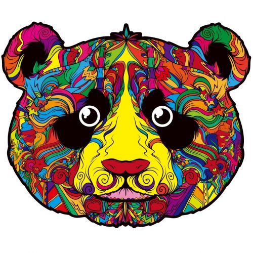 Drevené puzzle-Panda Bear/S KP21975
