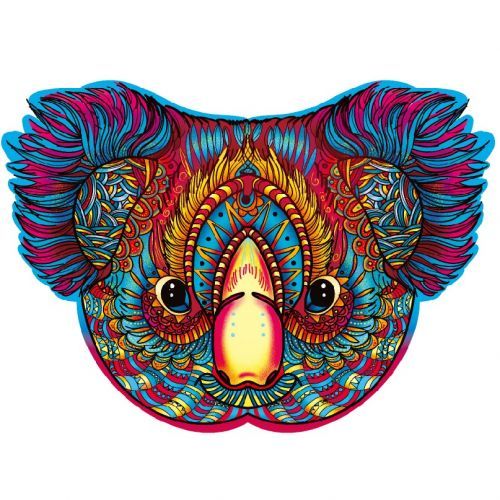 Drevené puzzle-Koala/S KP21985