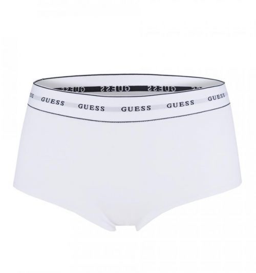 GUESS - biele francúzske nohavičky s logom GUESS - limitovaná edícia
