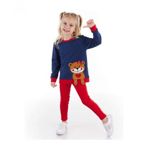 Denokids Leggings - Navy blue - Normal Waist