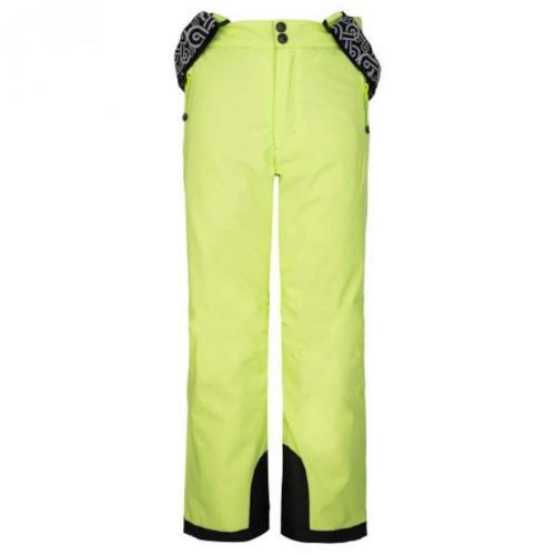 Children's ski pants Kilpi GABONE-J LIGHT GREEN