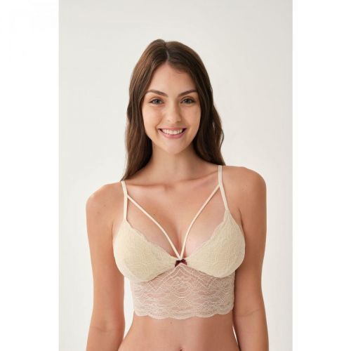 Dagi Bra - Beige - Plain