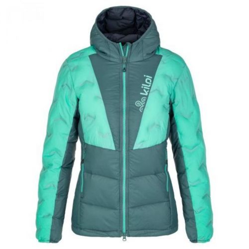 Women's insulated jacket Kilpi TEVERY-W DARK GREEN