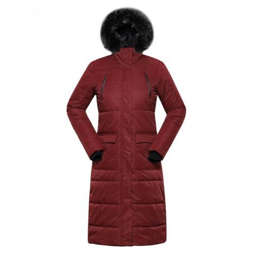 Dámský kabát s membránou ptx ALPINE PRO BERMA pomegranate