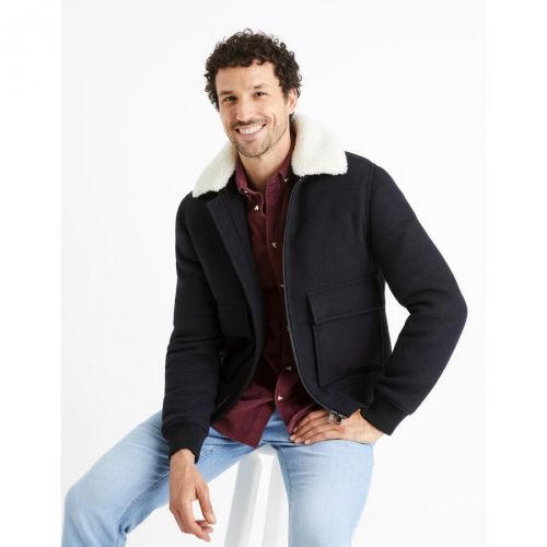 Celio Zipper Bomber Jacket Cuaviator - Men