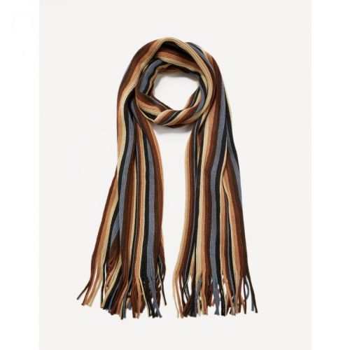 Celio Knitted Striped Scarf Ciraquel - Men