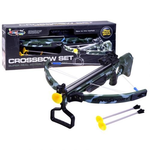 ZA2411 DR Detská kuša REAL ACTION - CROSSBOW SET