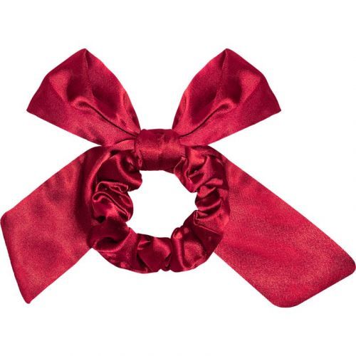 Notino Grace Collection Satin bow scrunchie gumička do vlasov