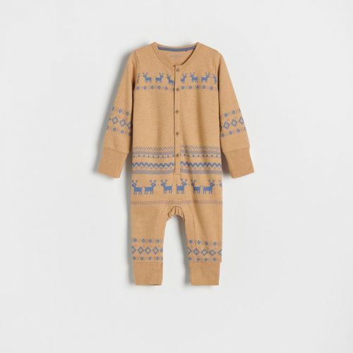 Reserved - Babies` jumpsuit - Béžová