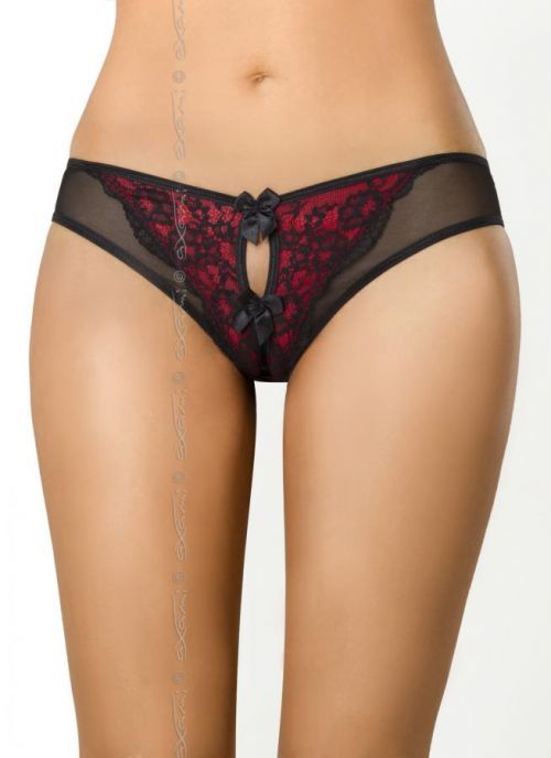 Brazílky Tamarillo Sorbet V-7795 čierno-červená - Axami L