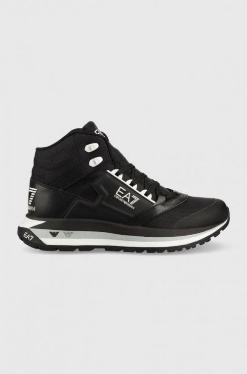 Topánky EA7 Emporio Armani Ice Altura pánske, čierna farba