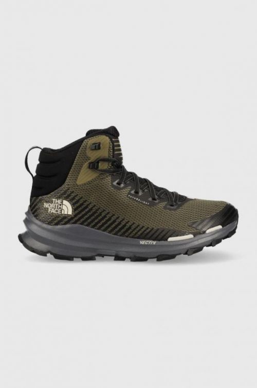 Topánky The North Face Vectiv Fastpack Mid Futurelight pánske, zelená farba,