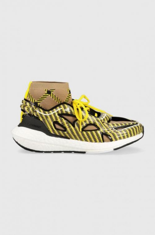Bežecké topánky adidas by Stella McCartney Ultraboost 22 Elevated hnedá farba,