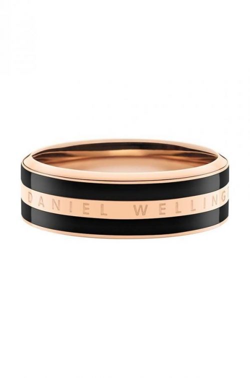 Prstienok Daniel Wellington Emalie Ring Black Rg 54
