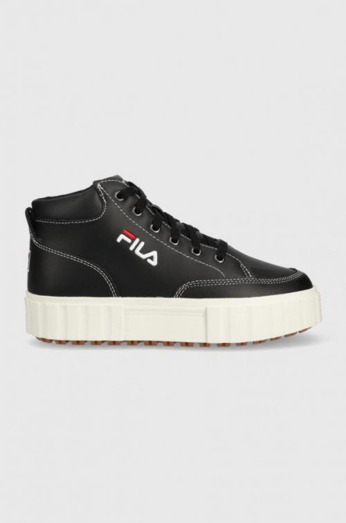 Tenisky Fila Sandblast čierna farba,