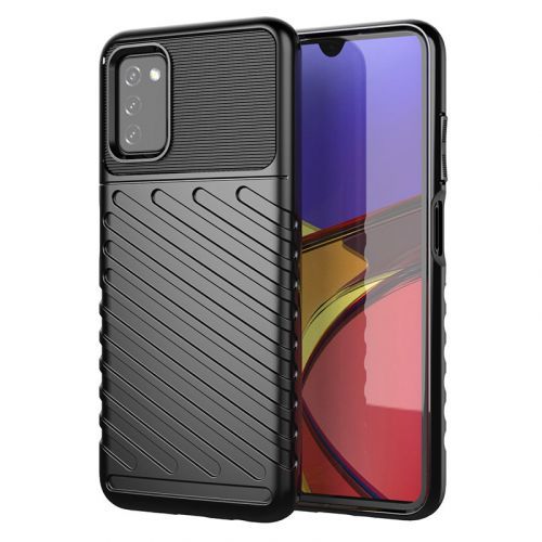IZMAEL Samsung Galaxy A03s Odolné puzdro Thunder  KP22089 čierna