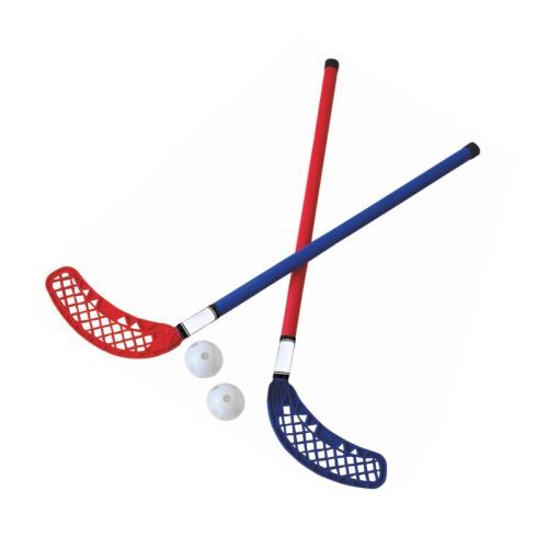 Florbalový set MASTER Junior 2 palice - 2 loptičky