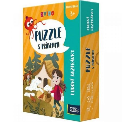 Albi Kvído Puzzle s príbehmi Ľudové rozprávky