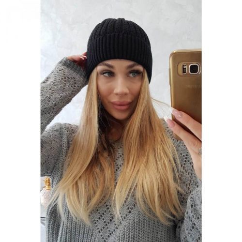 Cap thin Weronika K249 black