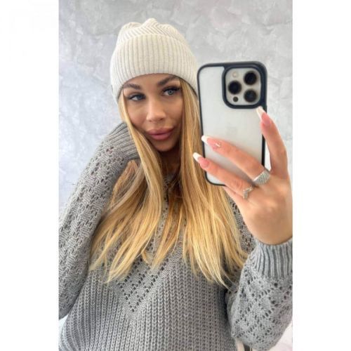 Cap thin Oliwia K252 ecru