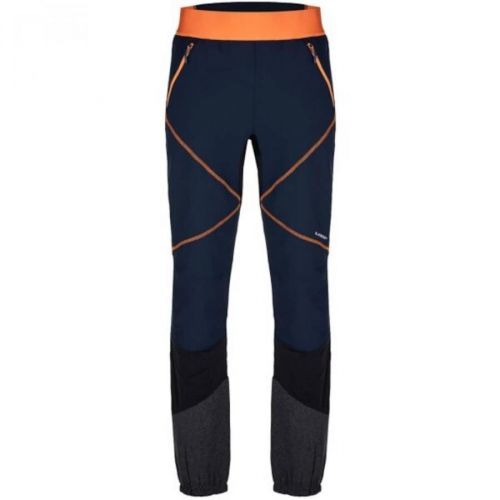 Men's trousers LOAP URKARON Blue/Black/Orange