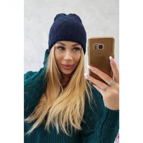 Cap Agata K222 navy blue