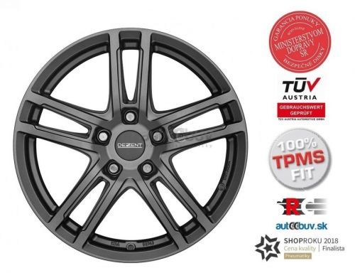 DEZENT TZ graphite 6.50x16 5x112.00 ET33