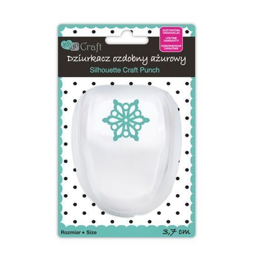 Ozdobný dierkovač 3.7 cm | motív Snehová vločka