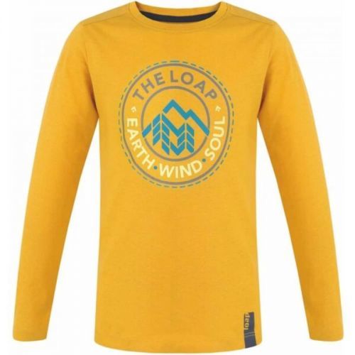 Boys T-shirt LOAP BILONG Yellow/Grey/Blue