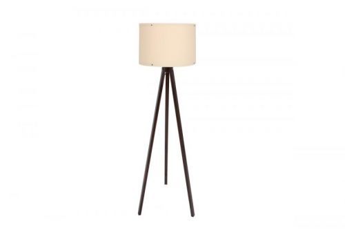 Stojací lampa Timmy I krémová/ořech
