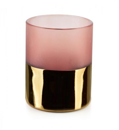 Svícen RITA PINK 10 cm růžový