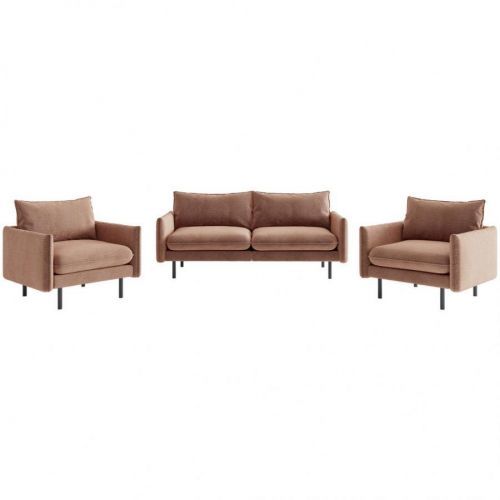 Livetastic SEDACIA ZOSTAVA, textil, staroružová