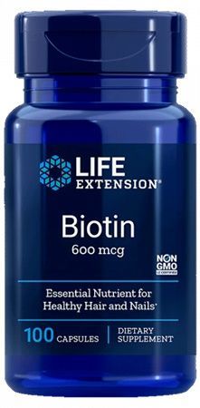 Life extension biotin 100 kapsúl