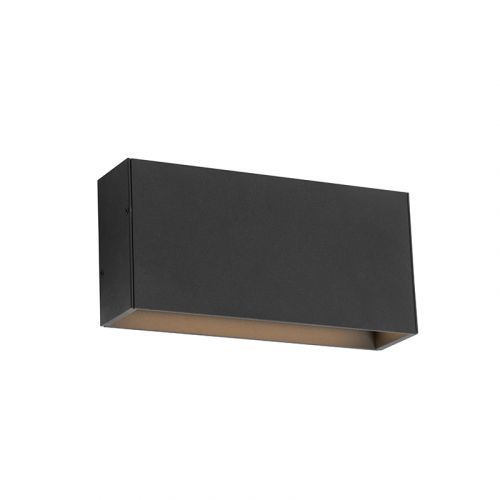 Moderne buitenwandlamp grijs incl. LED IP54 - Spector